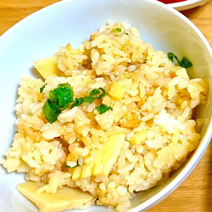 だしの素で簡単！だし香るたけのこご飯♡とっても美味